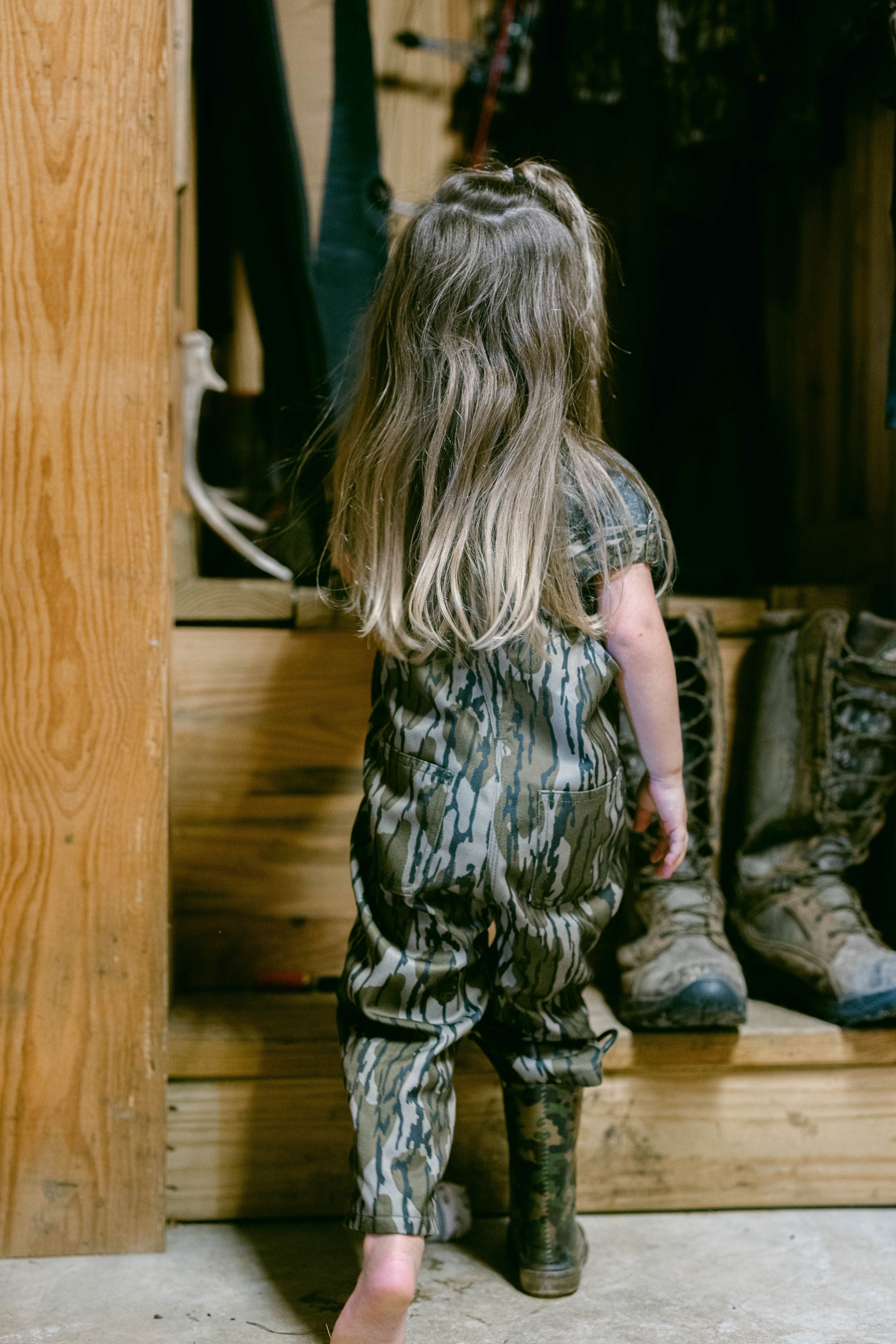 Toddler Camo Overalls