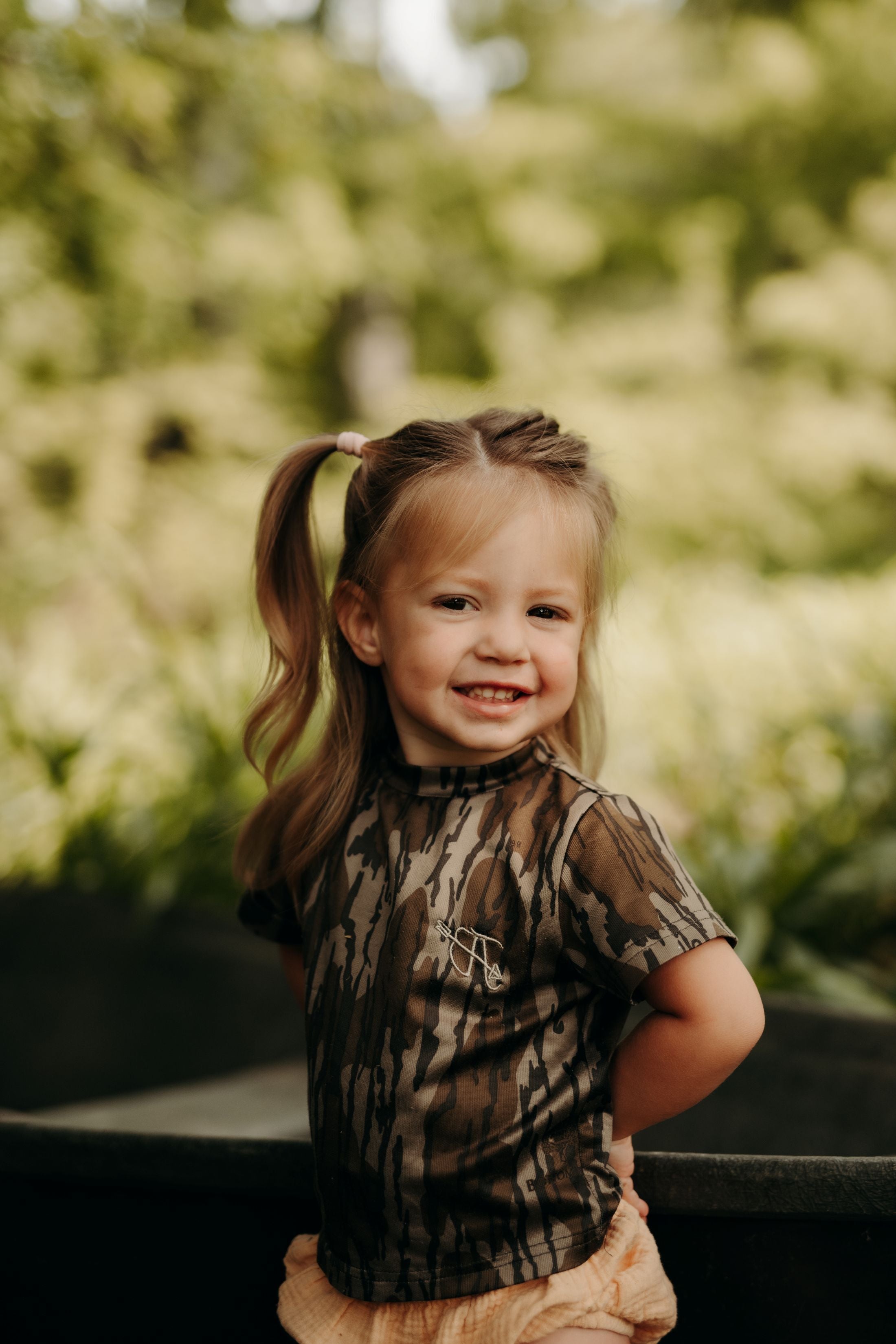 Toddler Crew Neck Short Sleeve Shirt