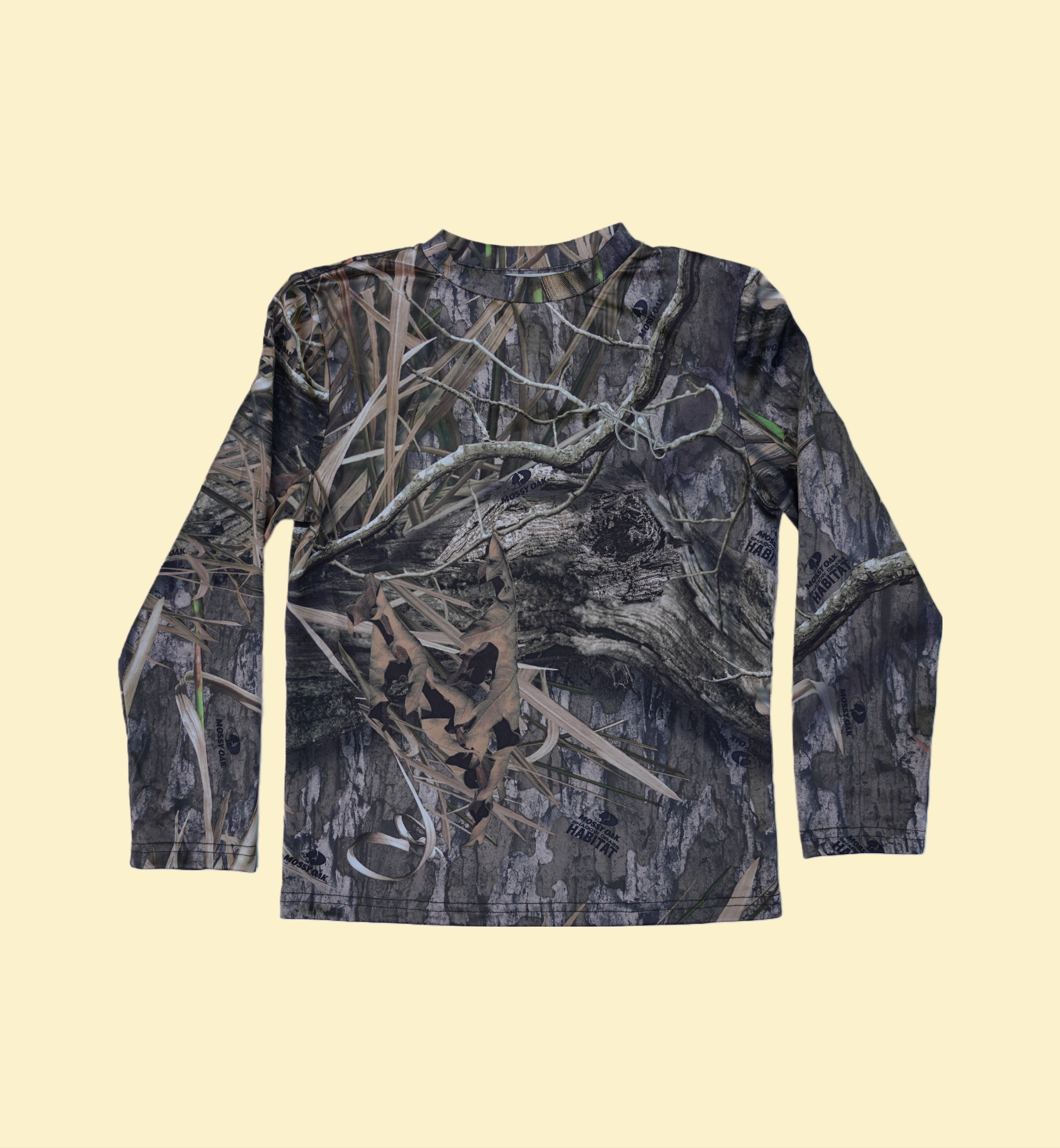 Crew Neck Long Sleeve Shirt