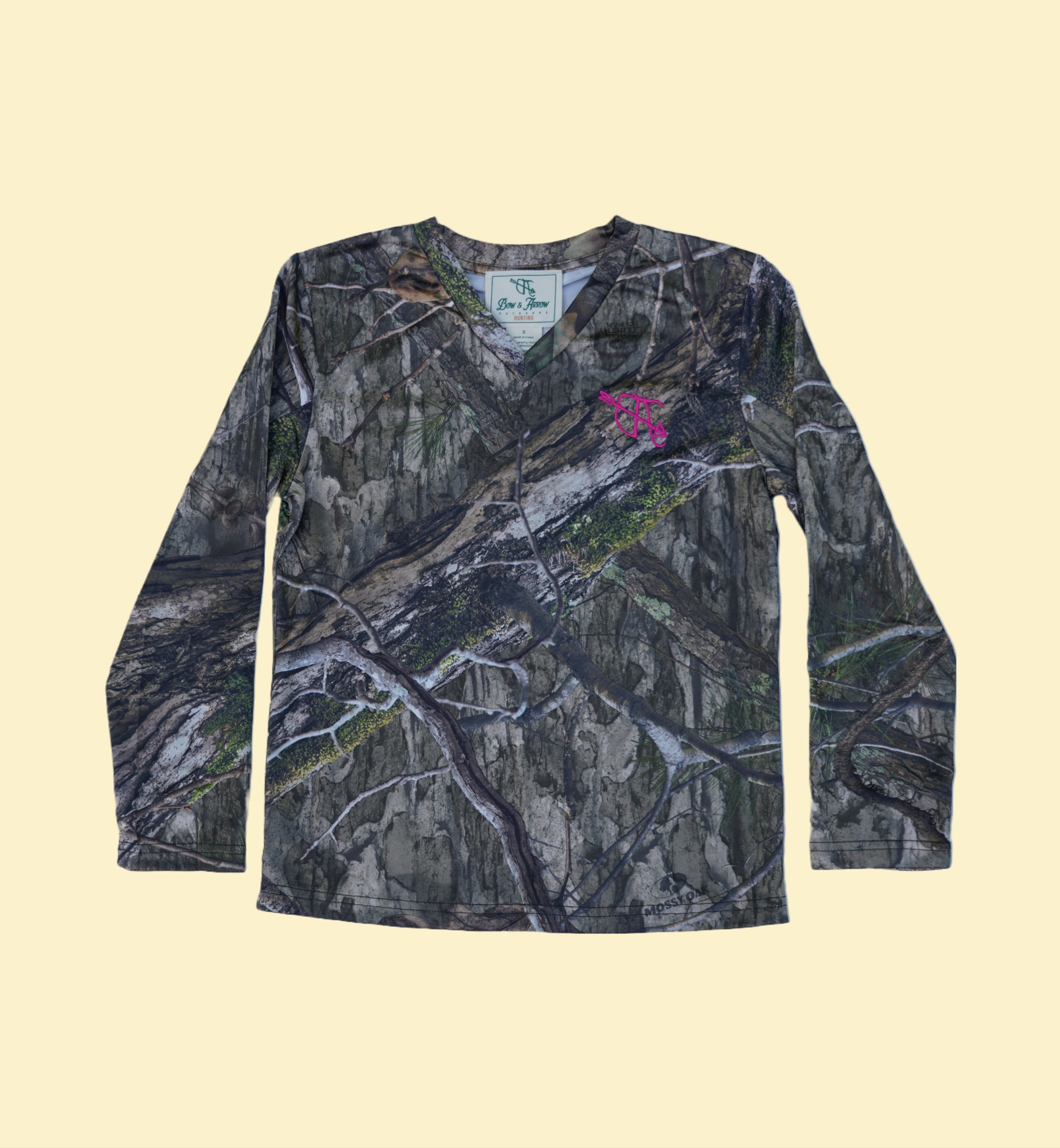 V-Neck Long Sleeve Shirt