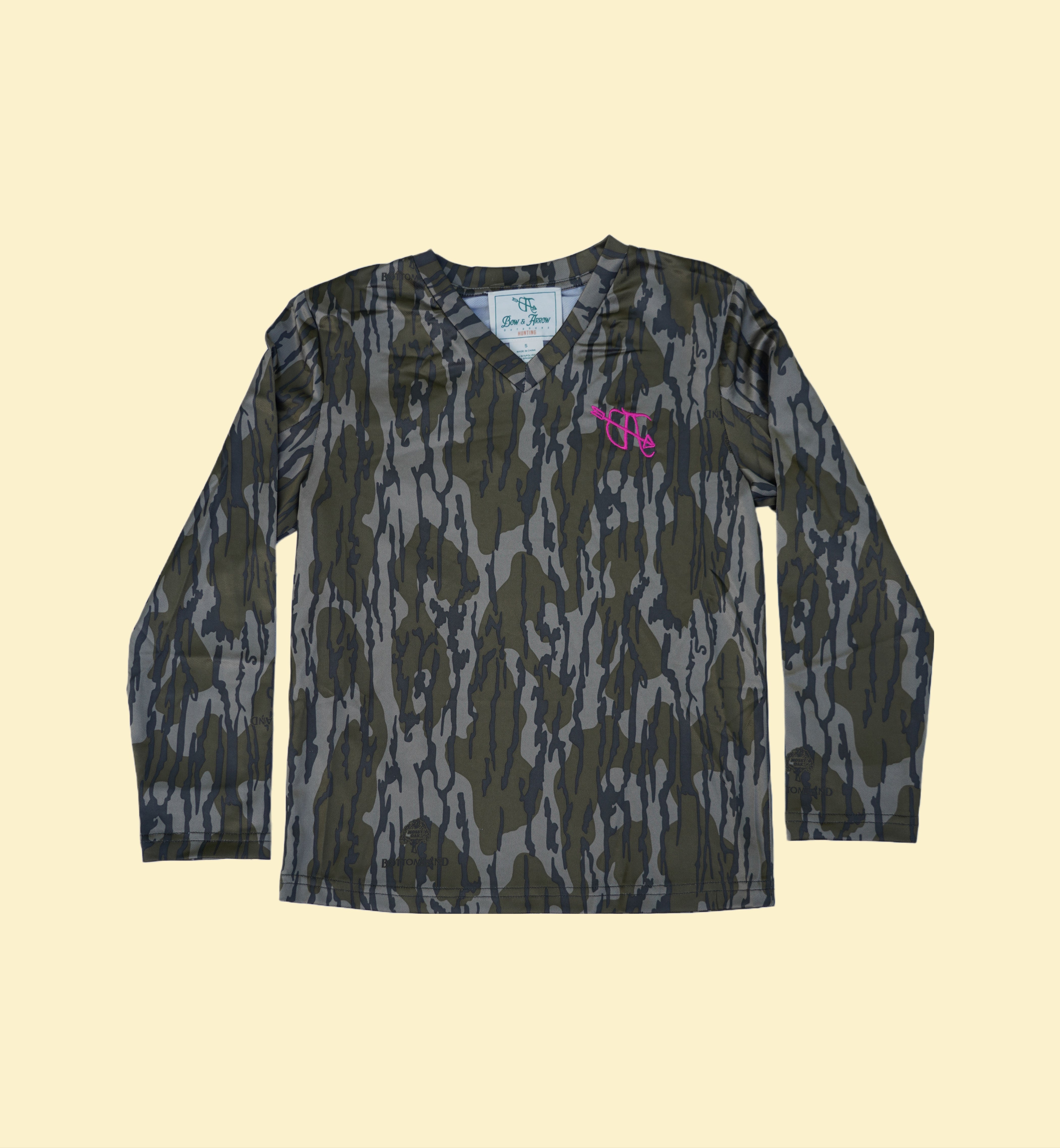 V-Neck Long Sleeve Shirt