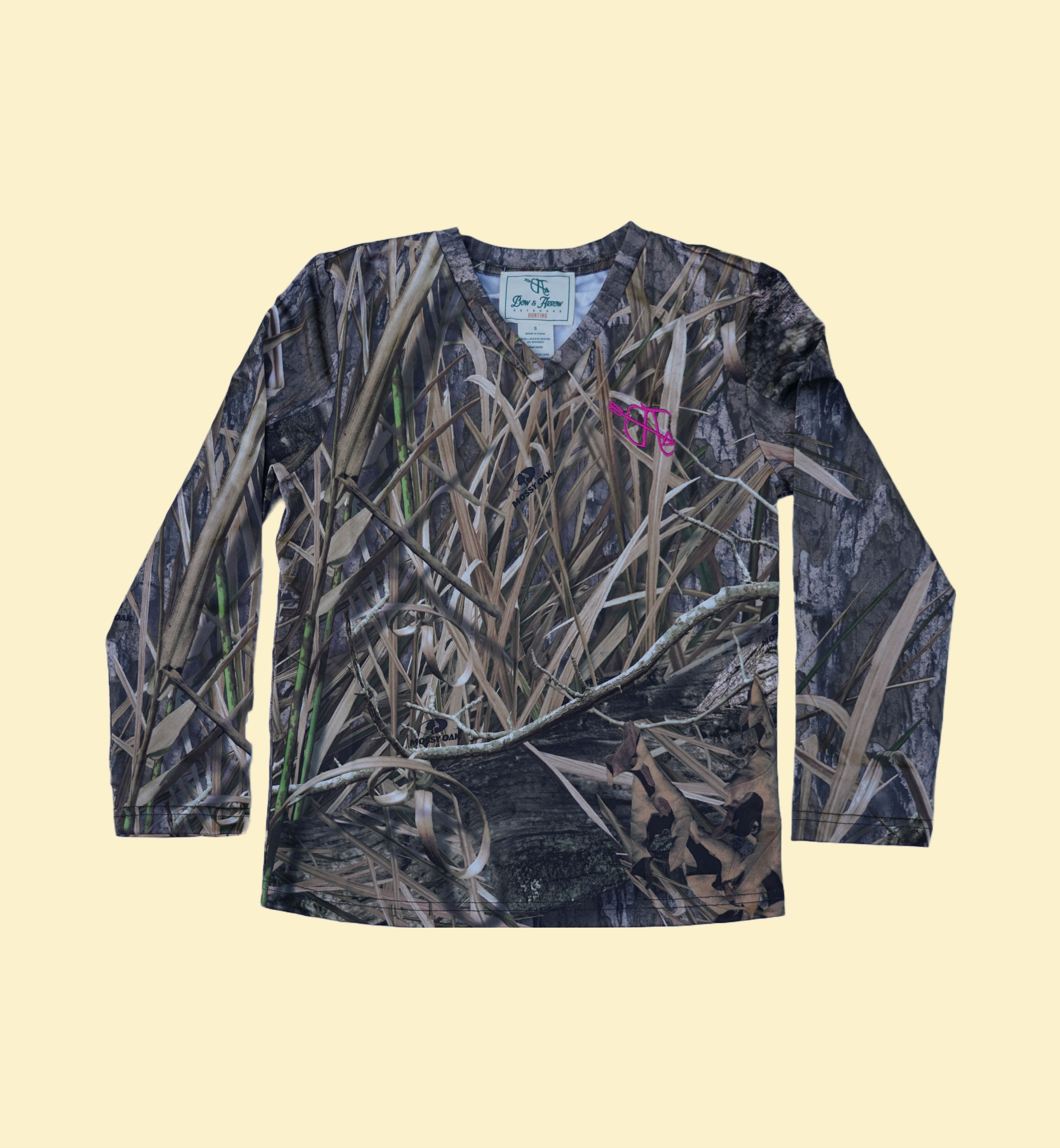 V-Neck Long Sleeve Shirt